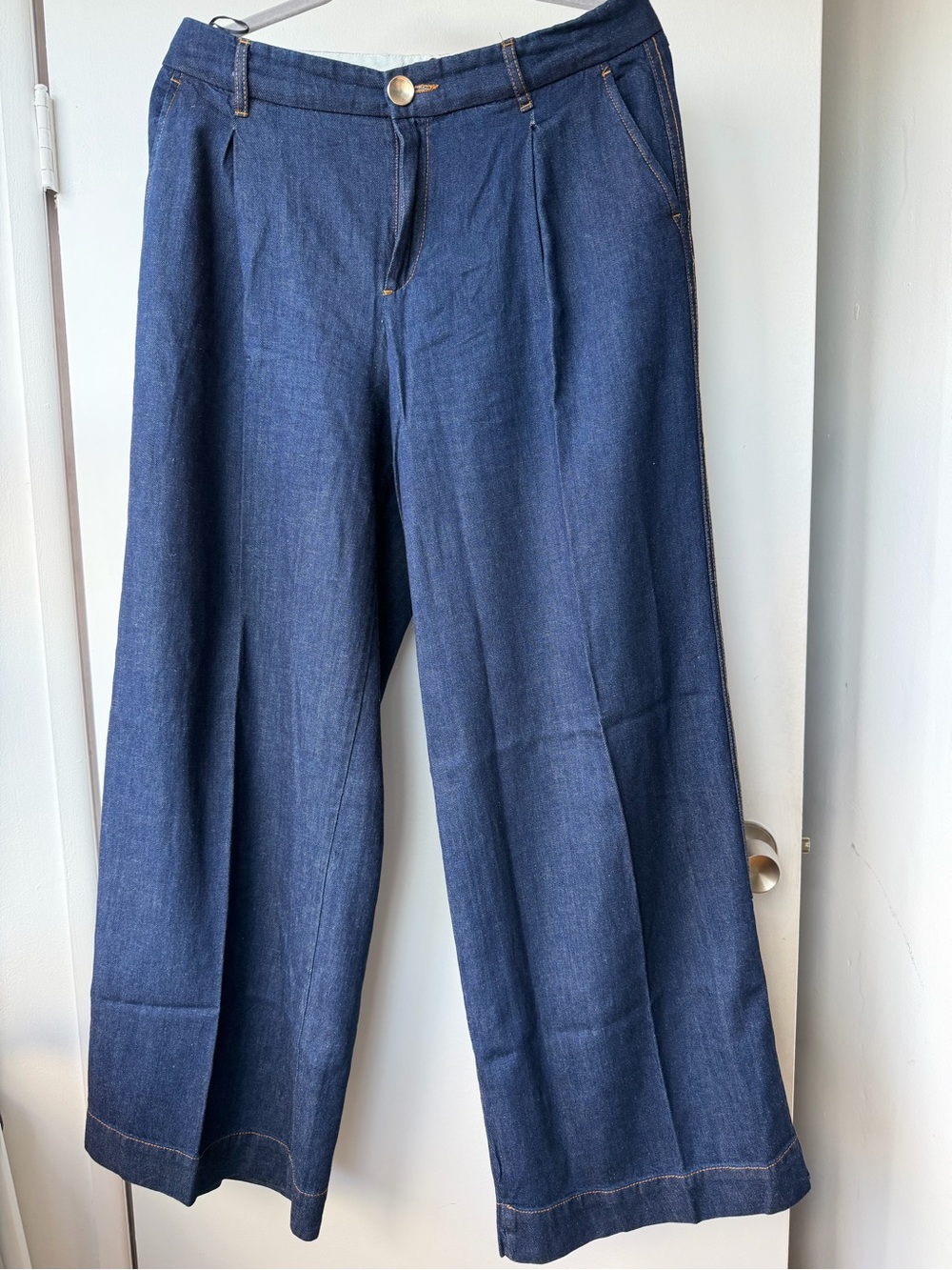 Zara Dark Blue Bootcut Jeans